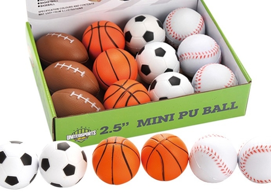 L'unità di elaborazione molle spuma anti sforzo che rimbalza i giocattoli di pallacanestro di compressione del pallone da calcio