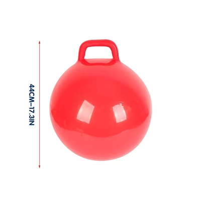 Gli adulti equilibrano Pogo che salta il gioco dei bambini di Lolo Ball Bouncy Hopping For