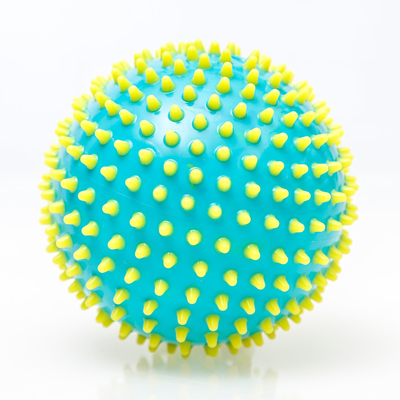 Colore doppio di massaggio divertente su ordinazione Toy Inflatable Ball For Child