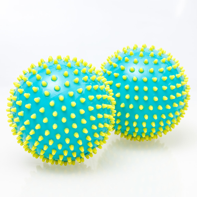 Colore doppio di massaggio divertente su ordinazione Toy Inflatable Ball For Child