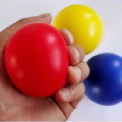 Palla in schiuma PU personalizzata, palla antistress con sollievo dalla pressione con logo