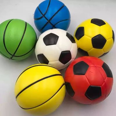Palla in schiuma PU personalizzata, palla antistress con sollievo dalla pressione con logo