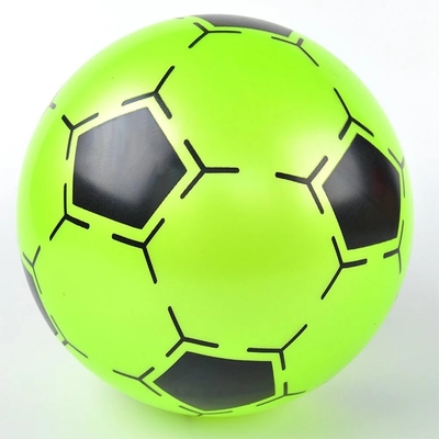 Regalo gonfiabile di rimbalzo di forma di calcio del giocattolo del pallone da calcio del PVC dei bambini su misura