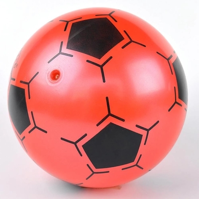 Regalo gonfiabile di rimbalzo di forma di calcio del giocattolo del pallone da calcio del PVC dei bambini su misura