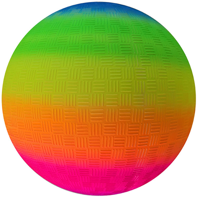Softball non tossico dell'arcobaleno di Antiburst, palla di gomma multifunzionale del gioco