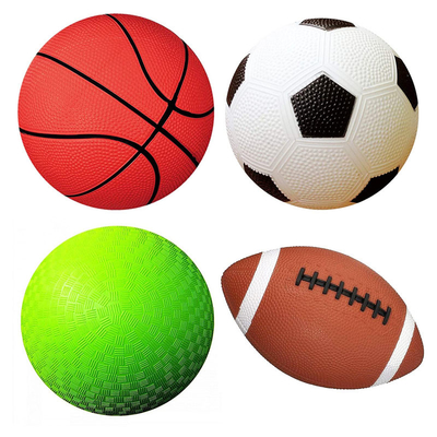 Calcio materiale portatile del PVC del bambino della palla durevole ultraleggera di sport