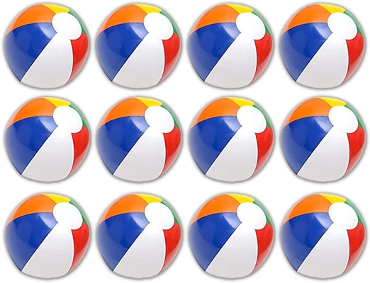 Il beach ball stampato su ordinazione non tossico del PVC ha ispessito riutilizzabile per i bambini
