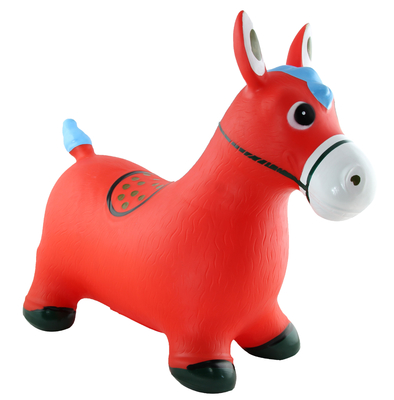 Saltatore gonfiabile inodoro del cavallo