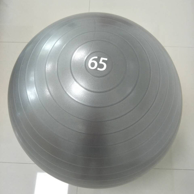 peso leggero inoffensivo della palla di yoga del PVC di 65cm per stabilità pesata