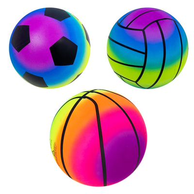 Softball gonfiabile Antiburst inodoro dell'arcobaleno di progettazione di sport