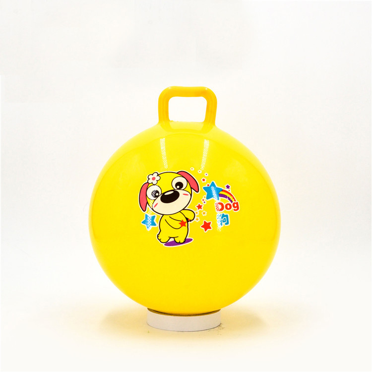 Saltatore Toy Ball Outdoor With Handle dello spazio del giro dell'OEM multiuso