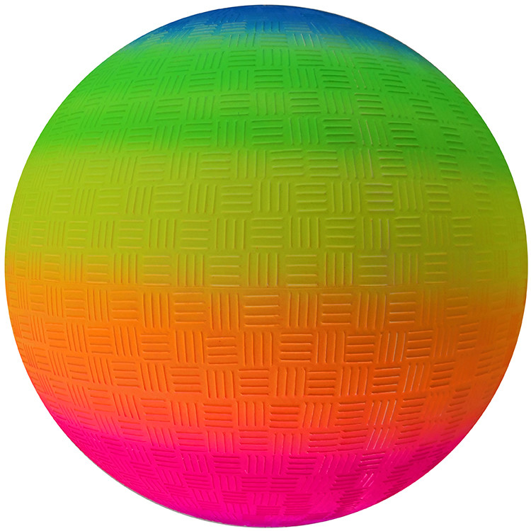 Softball non tossico dell'arcobaleno di Antiburst, palla di gomma multifunzionale del gioco