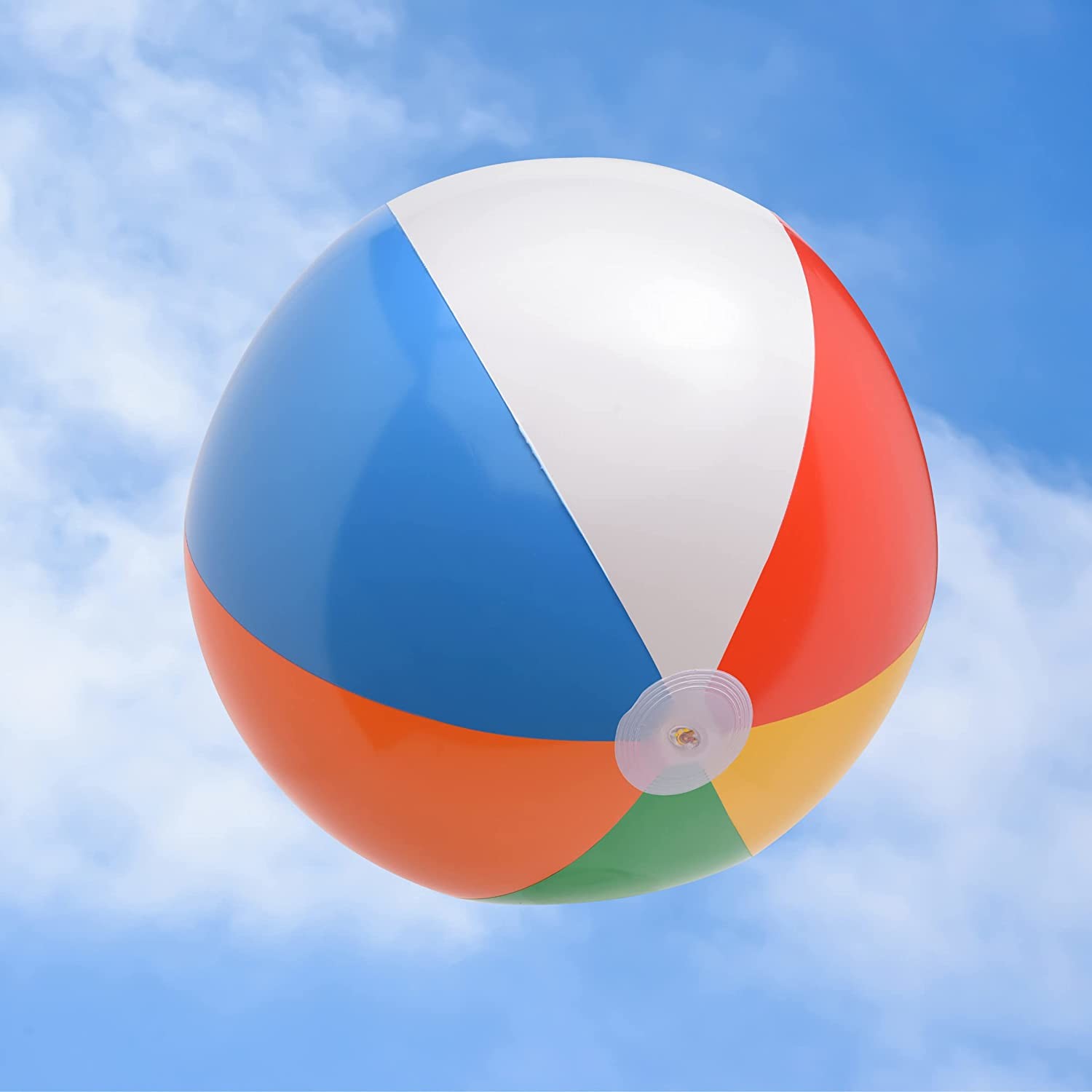 Il beach ball stampato su ordinazione non tossico del PVC ha ispessito riutilizzabile per i bambini