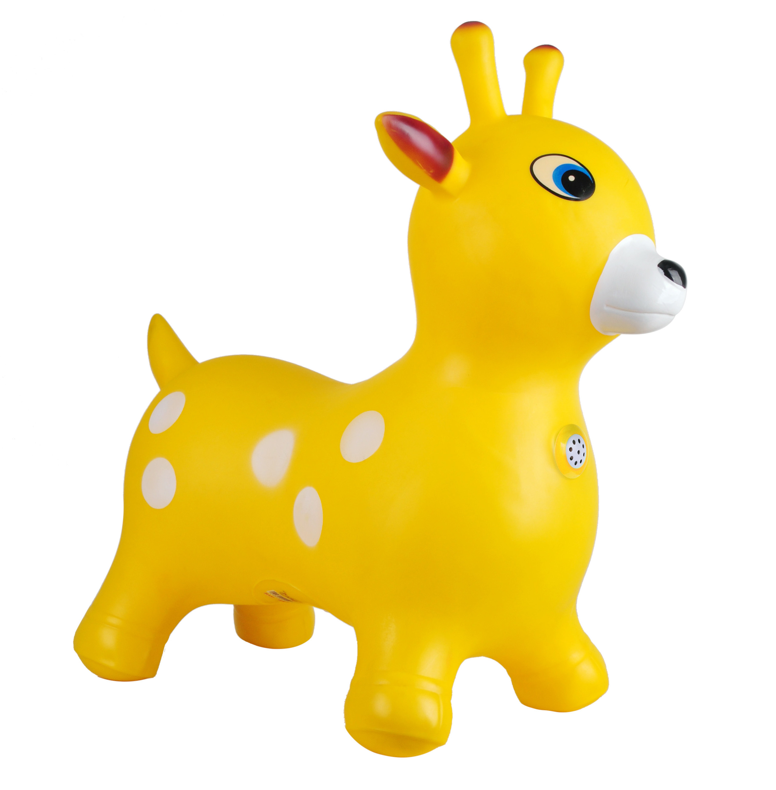 Anti slittare della giraffa degli animali rimbalzante a 6 pollici gonfiabili del saltatore