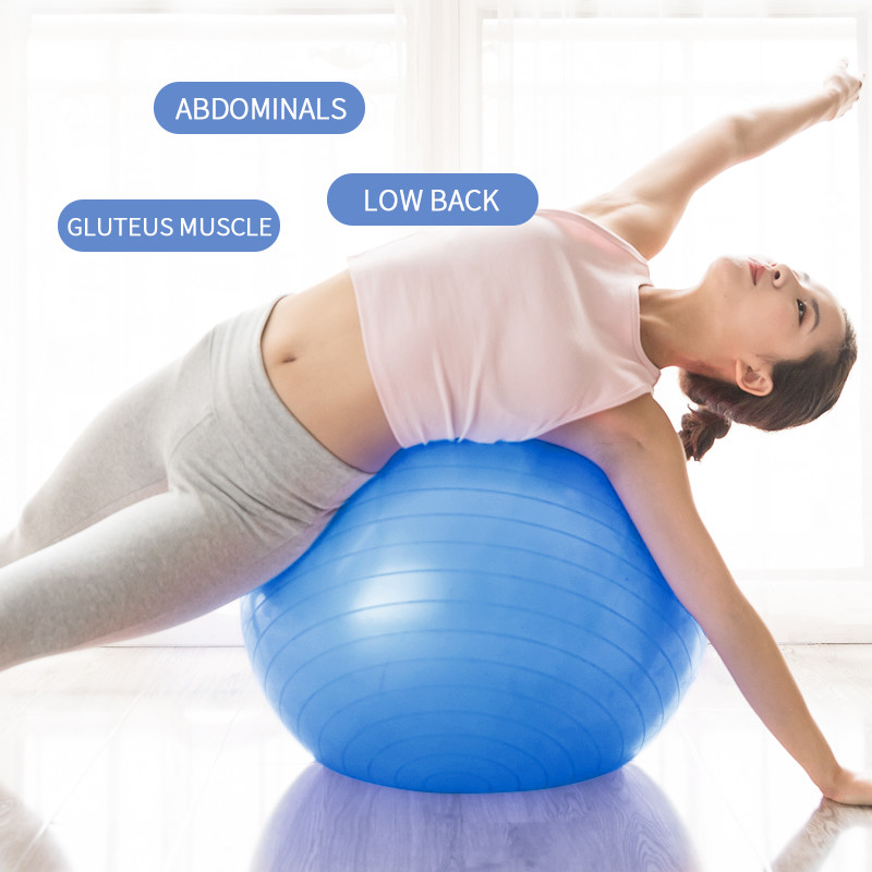 Palla multifunzionale di yoga di iso per gonfiabile ultraleggero di dolore alla schiena
