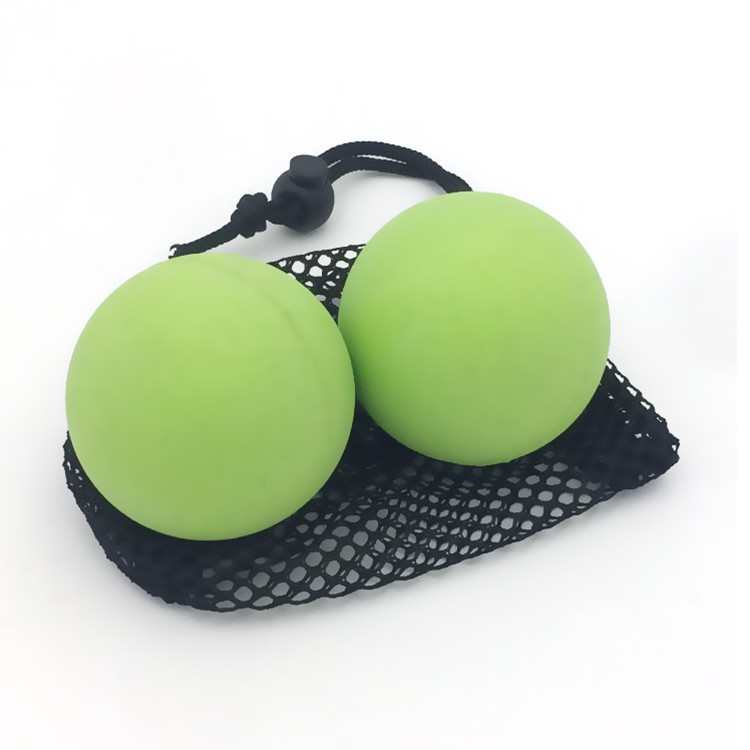 Palla di lacrosse di gomma riciclata inodora non tossica per la terapia 63-90mm