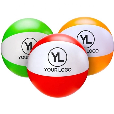 Beach ball gonfiabile su ordinazione riciclato Antiburst del PVC inodoro
