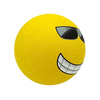 Riutilizzabile multifunzionale antisdrucciolevole di Smiley Face Rubber Bounce Ball